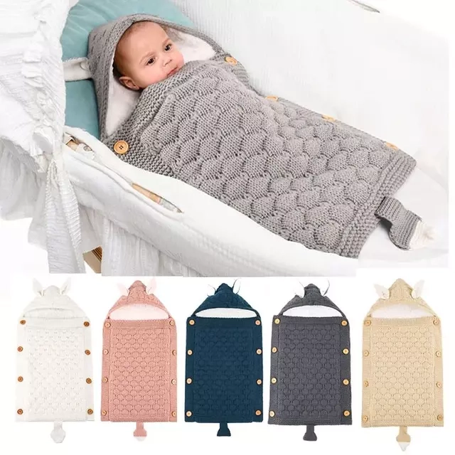 SACO MANTA ENVOLTURA DE DORMIR PARA BEBE SAQUITO DE INVIERNO - 1