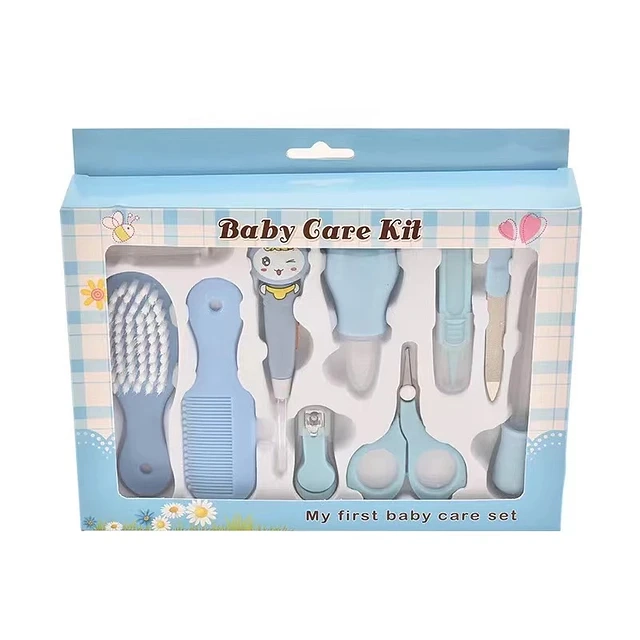 SET DE CUIDADO Y ASEO PARA BEBE TERMOMETRO CORTAUÑAS - 9