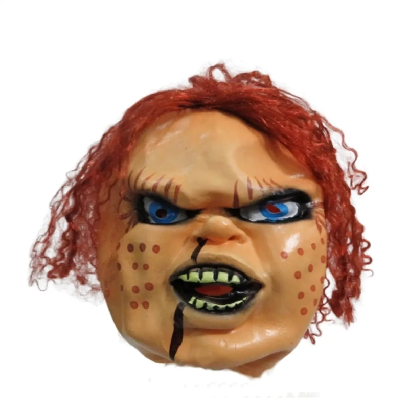 MASCARA REALISTA DE COSPLAY DE CHUCKY EL MUÑECO DIABOLICO PARA HALLOWEEN DISFRACES FIESTAS EVENTOS - 1