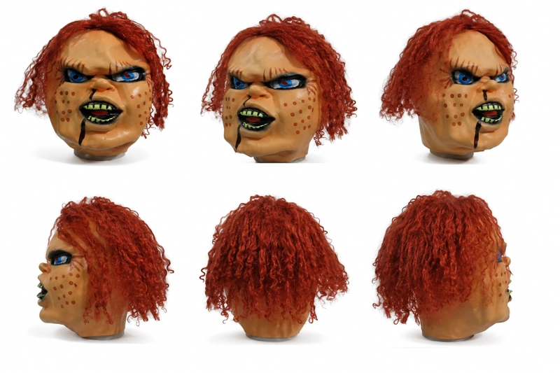 MASCARA REALISTA DE COSPLAY DE CHUCKY EL MUÑECO DIABOLICO PARA HALLOWEEN DISFRACES FIESTAS EVENTOS - 2