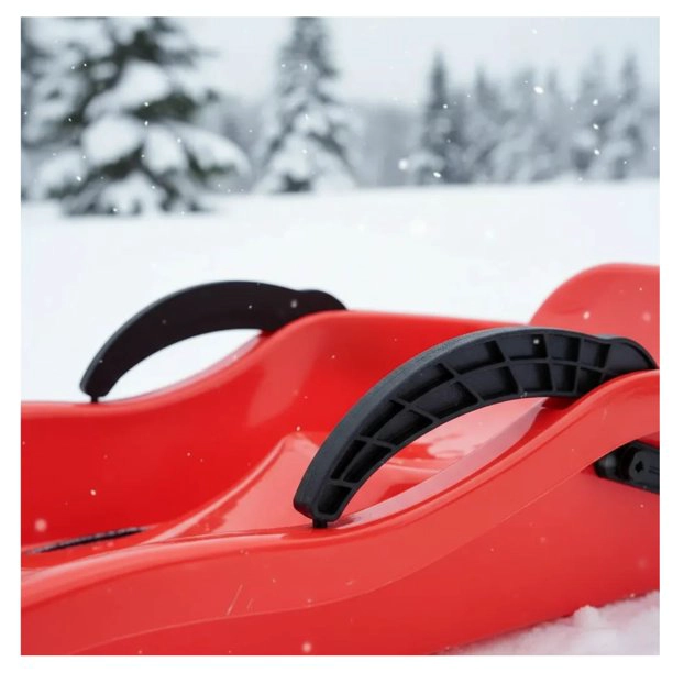 TRINEO NIEVE CON FRENO Y MANILLAS PARA NIÑOS Y ADULTOS 33281 - 4