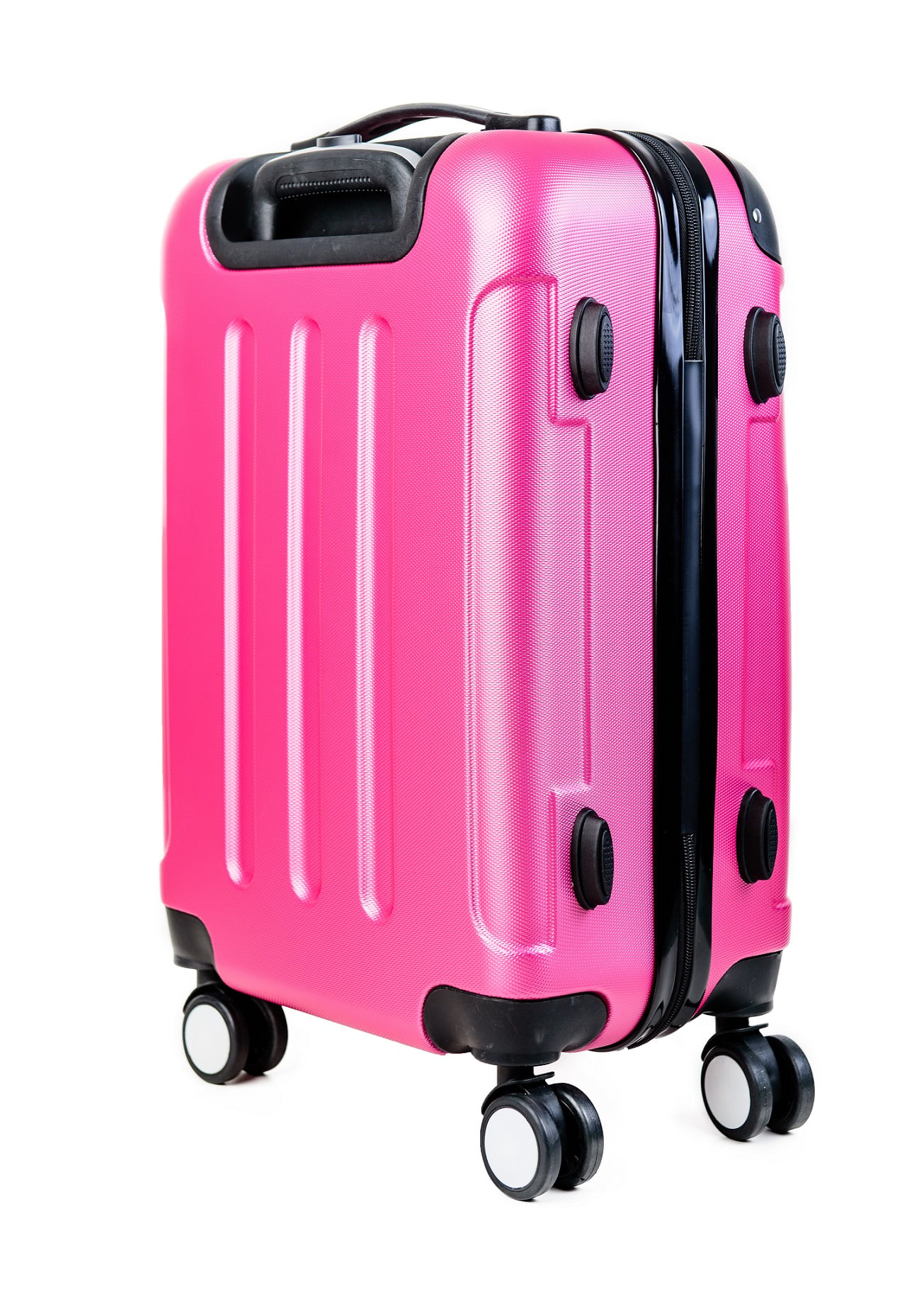MALETA TRAVELWORLD CABINA CARRY ON VALIJA DE MANO ROSADA ROSADO ROSA - 3