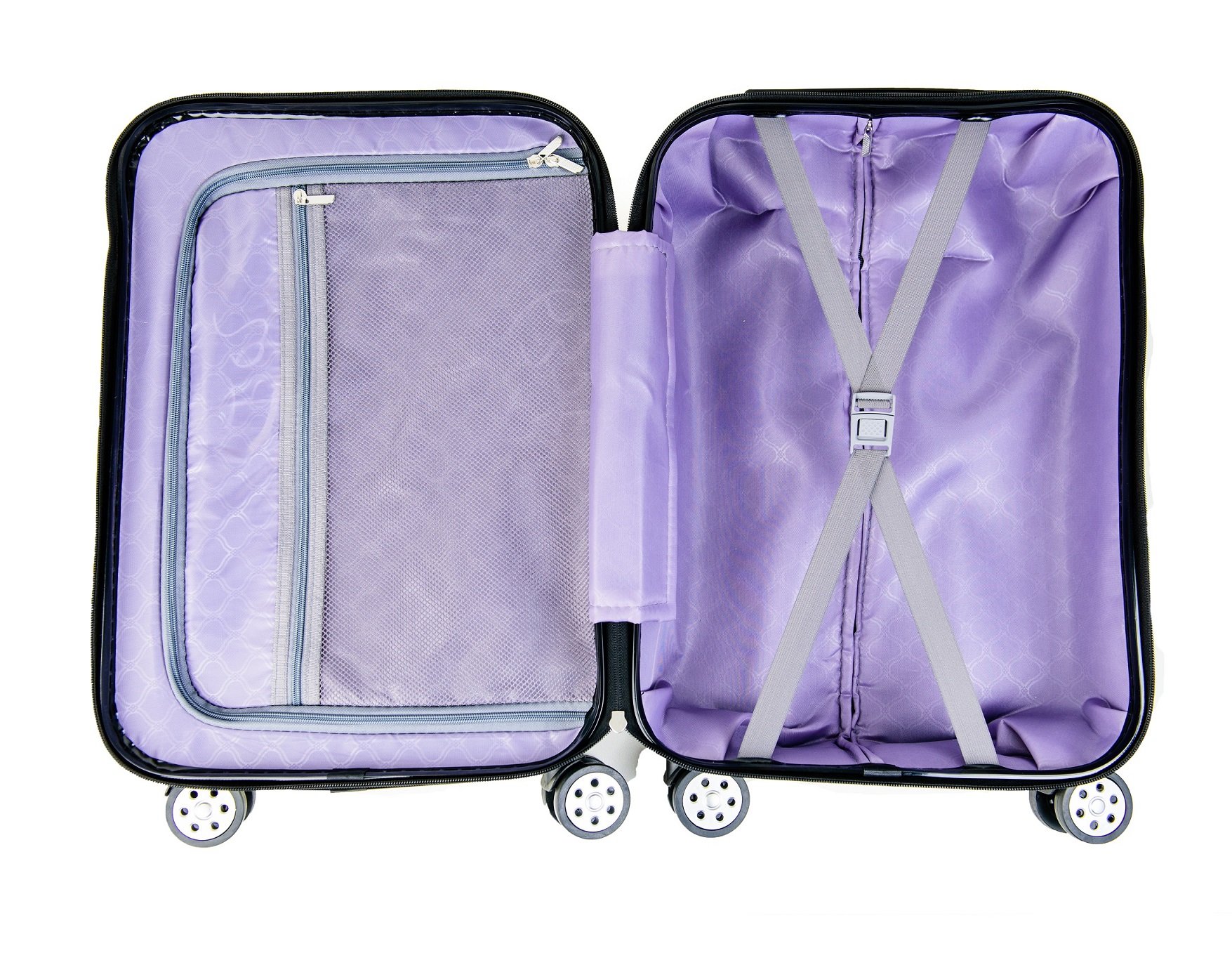 MALETA TRAVELWORLD CABINA CARRY ON VALIJA DE MANO NEGRA PREMIUM - 3