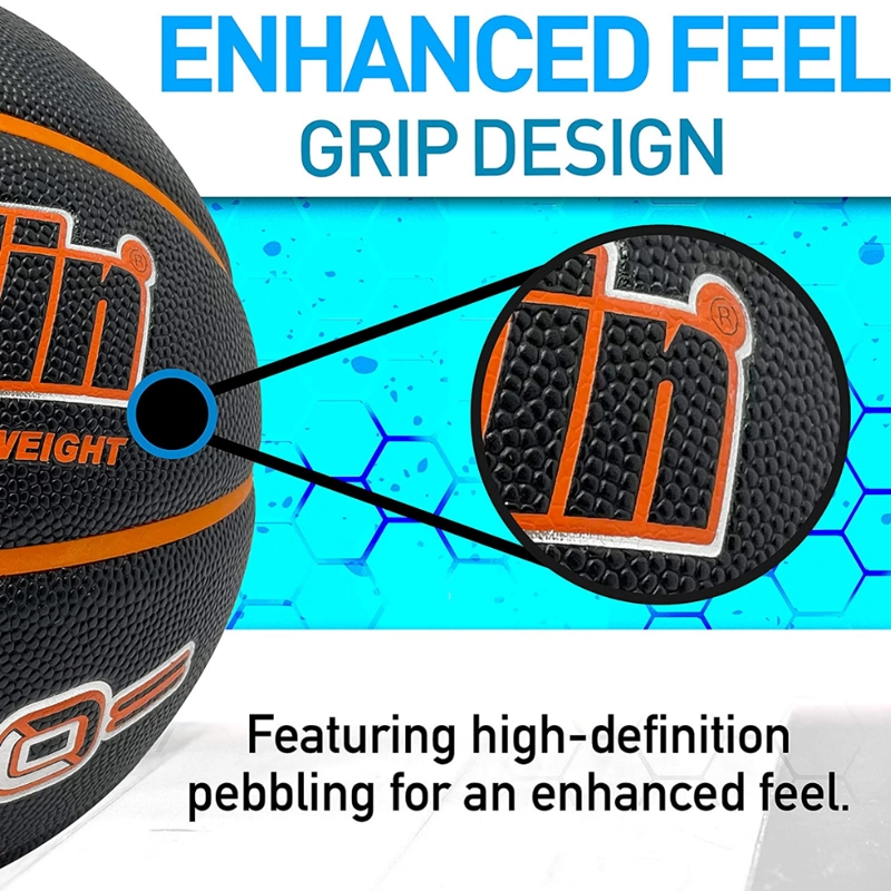 BALÓN BASKETBALL FRANKLIN SPORTS 5000 NEGRO NARANJA TAMAÑO 7 - 4