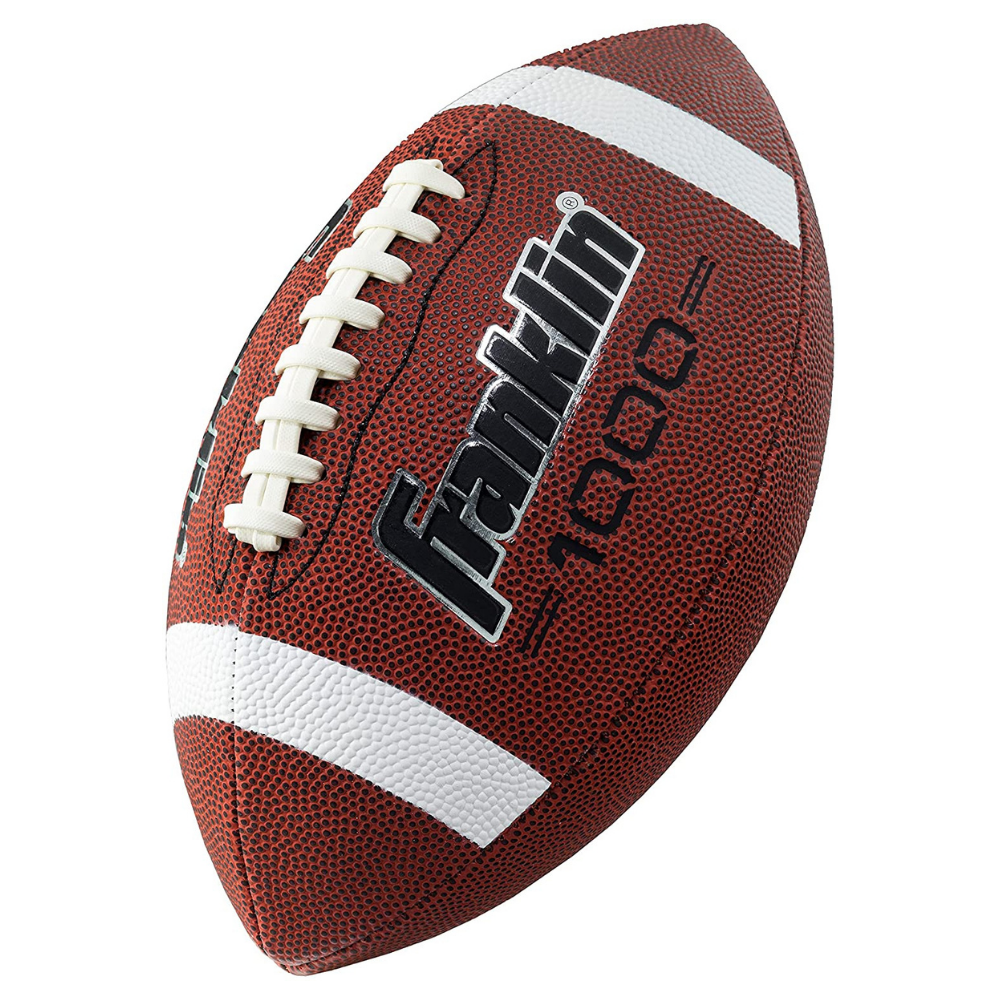BALÓN FÚTBOL AMERICANO SPORTS FRANKLIN CAFÉ 1000 TAMAÑO OFICIAL - 1