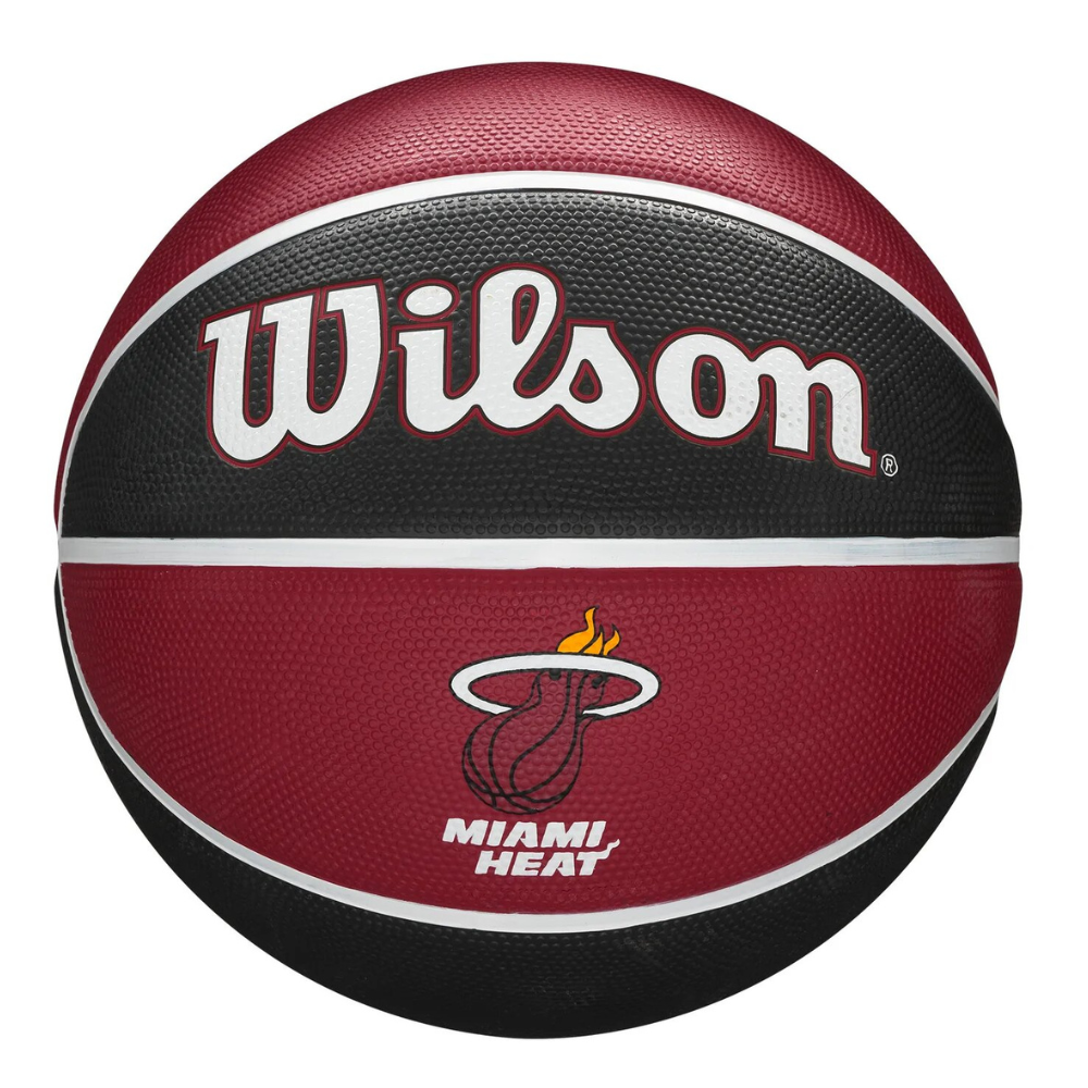 BALÓN BASKETBALL WILSON NBA TEAM TRIBUTE MIAMI HEAT TAMAÑO 7 - 1