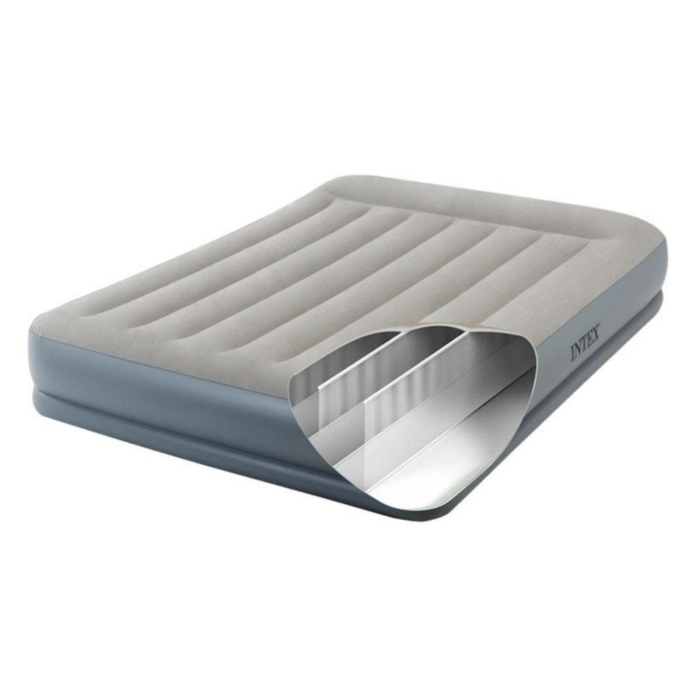 COLCHÓN INFLABLE INTEX 152X203X30 CM ELÉCTRICO 2 PLAZAS PILLOW REST MID-RISE - 4