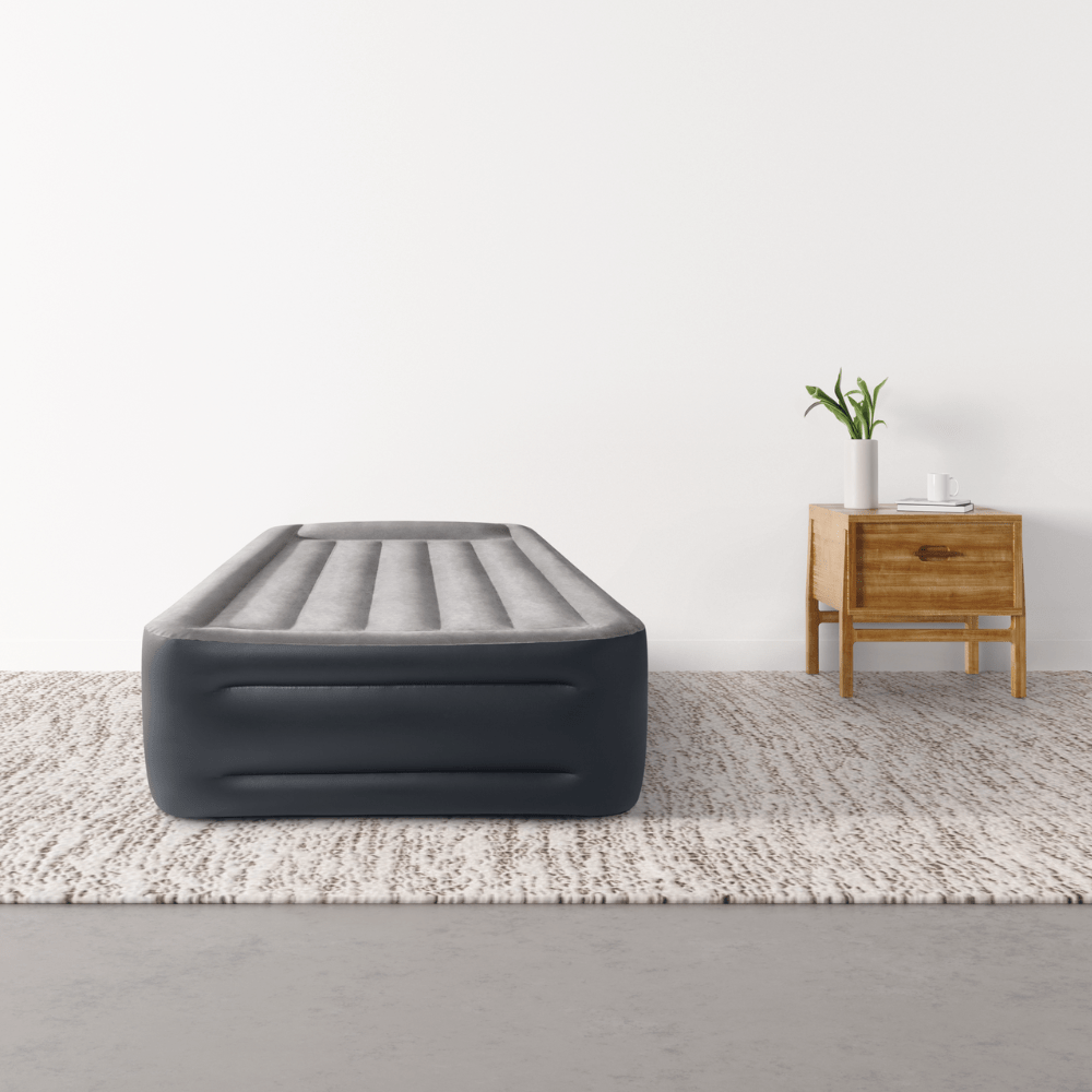 COLCHON INFLABLE ELE CTRICO INTEX 1,5 PLAZAS 99X191X42 CM DELUXE PILLOW REST RAISED - 4