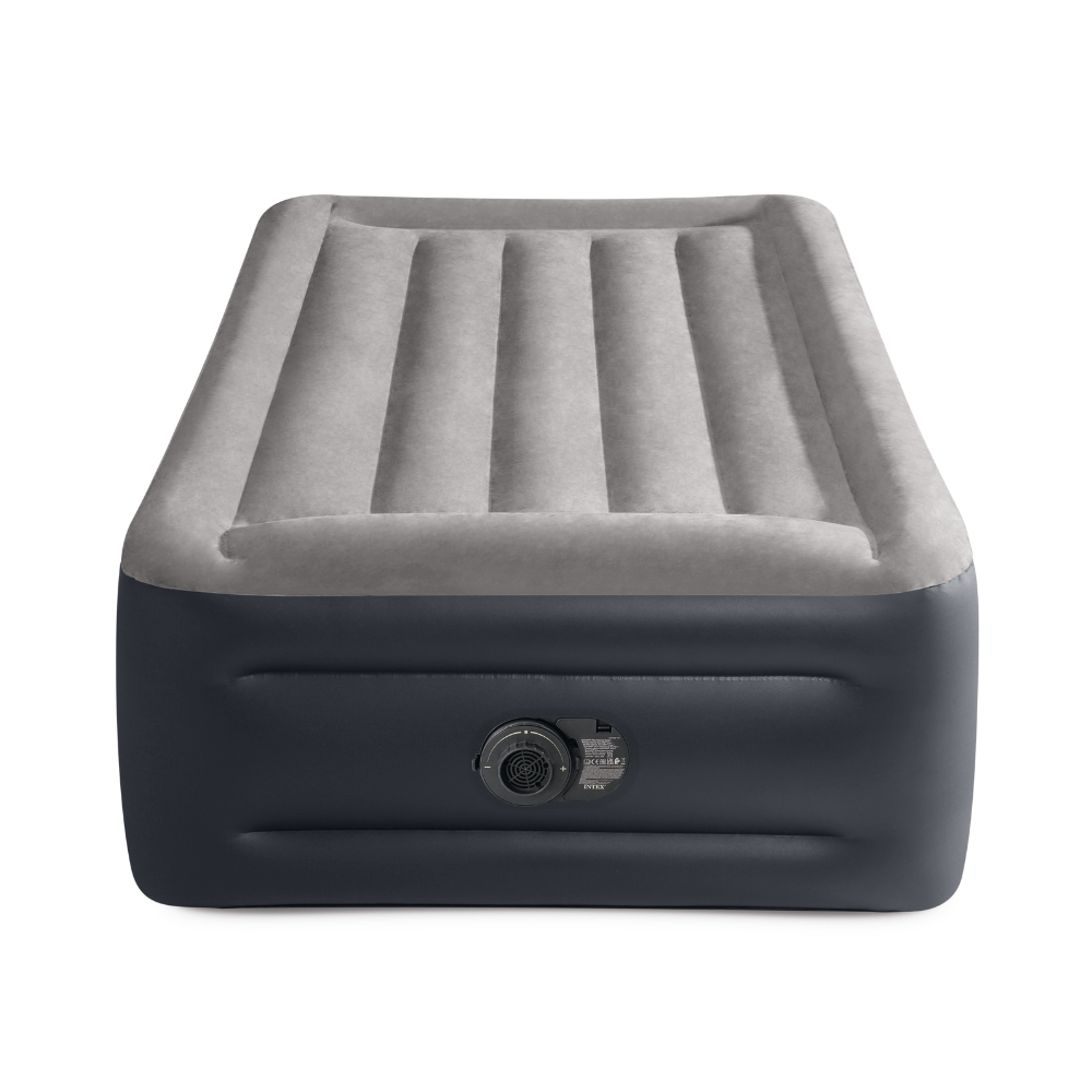 COLCHON INFLABLE ELE CTRICO INTEX 1,5 PLAZAS 99X191X42 CM DELUXE PILLOW REST RAISED - 5