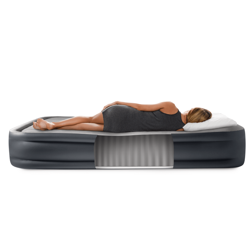 COLCHÓN INFLABLE INTEX 152X203X42 CM ELÉCTRICO 2 PLAZAS DELUXE PILLOW REST RAISED - 7