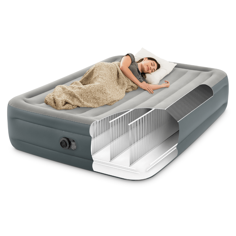 COLCHÓN INFLABLE INTEX 152X203X46 CM ELÉCTRICO 2 PLAZAS ESSENTIAL REST - 7