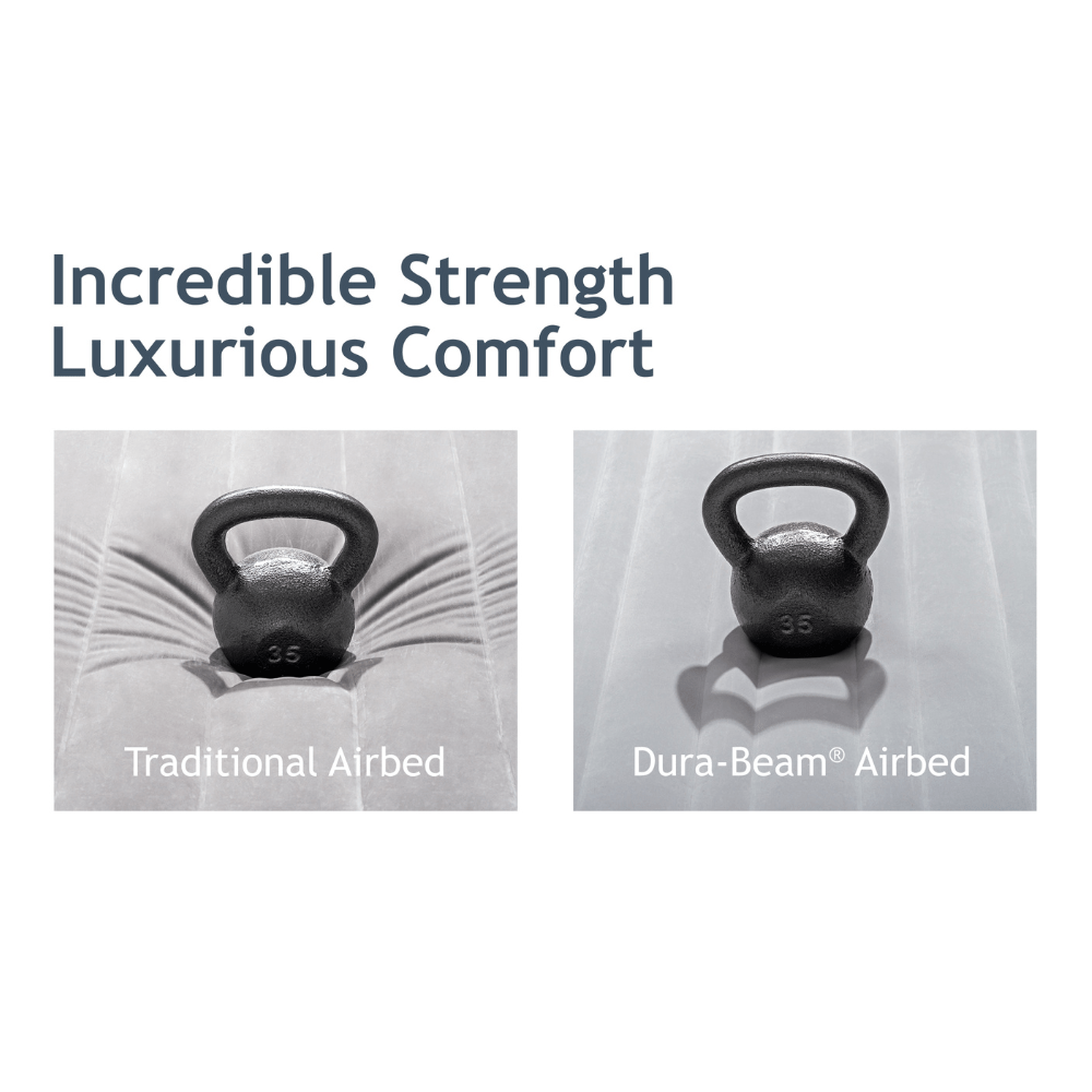 COLCHÓN INFLABLE INTEX 152X203X46 CM ELÉCTRICO 2 PLAZAS ESSENTIAL REST - 9