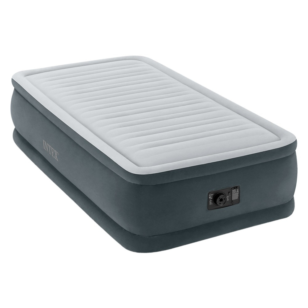 COLCHÓN INFLABLE ELÉCTRICO INTEX 1,5 PLAZAS 99X191X46 CM COMFORT PLUSH - 1