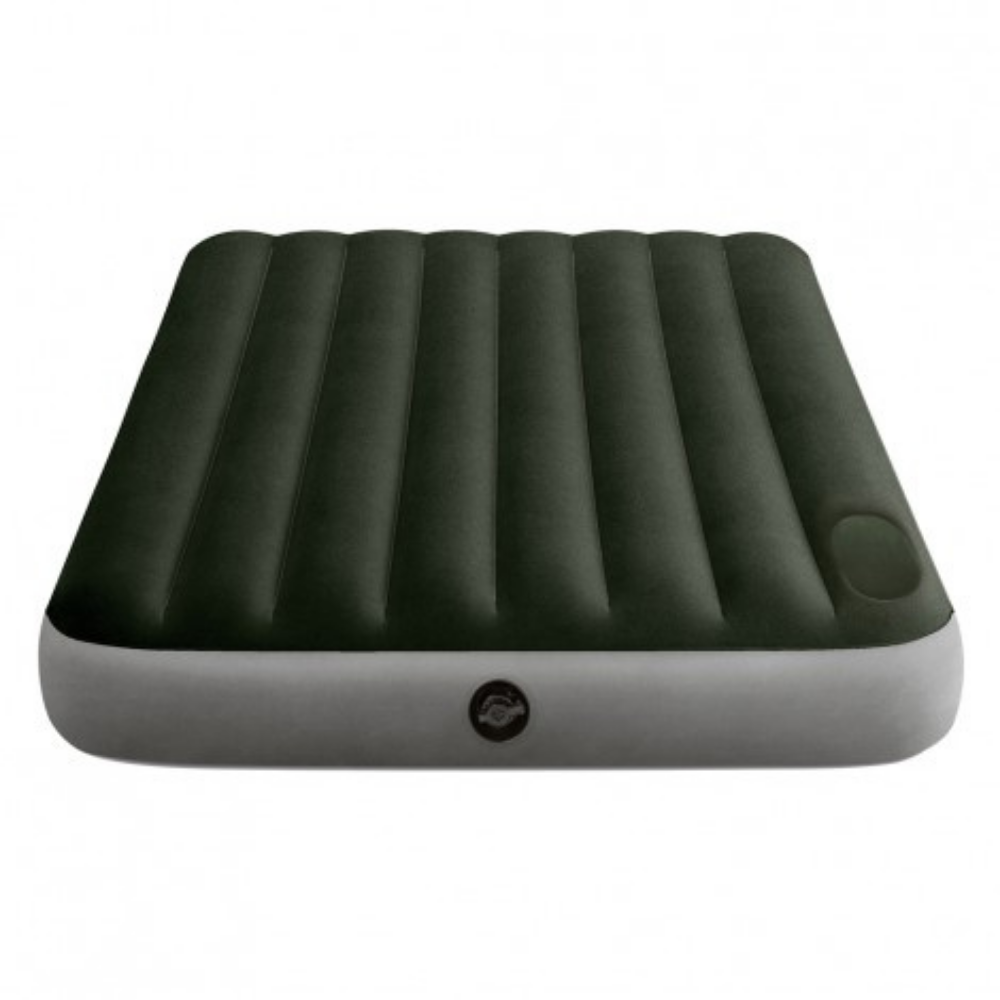 COLCHÓN INFLABLE INTEX 152X203X25 CM 2 PLAZAS DOWNY CON INFLADOR PIE - 2