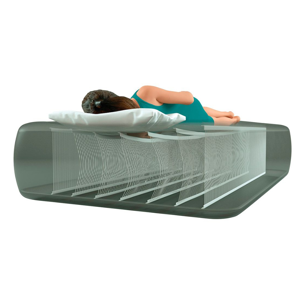 COLCHÓN INFLABLE INTEX 76X191X25 CM 1 PLAZA PRESTIGE DOWNY - 4