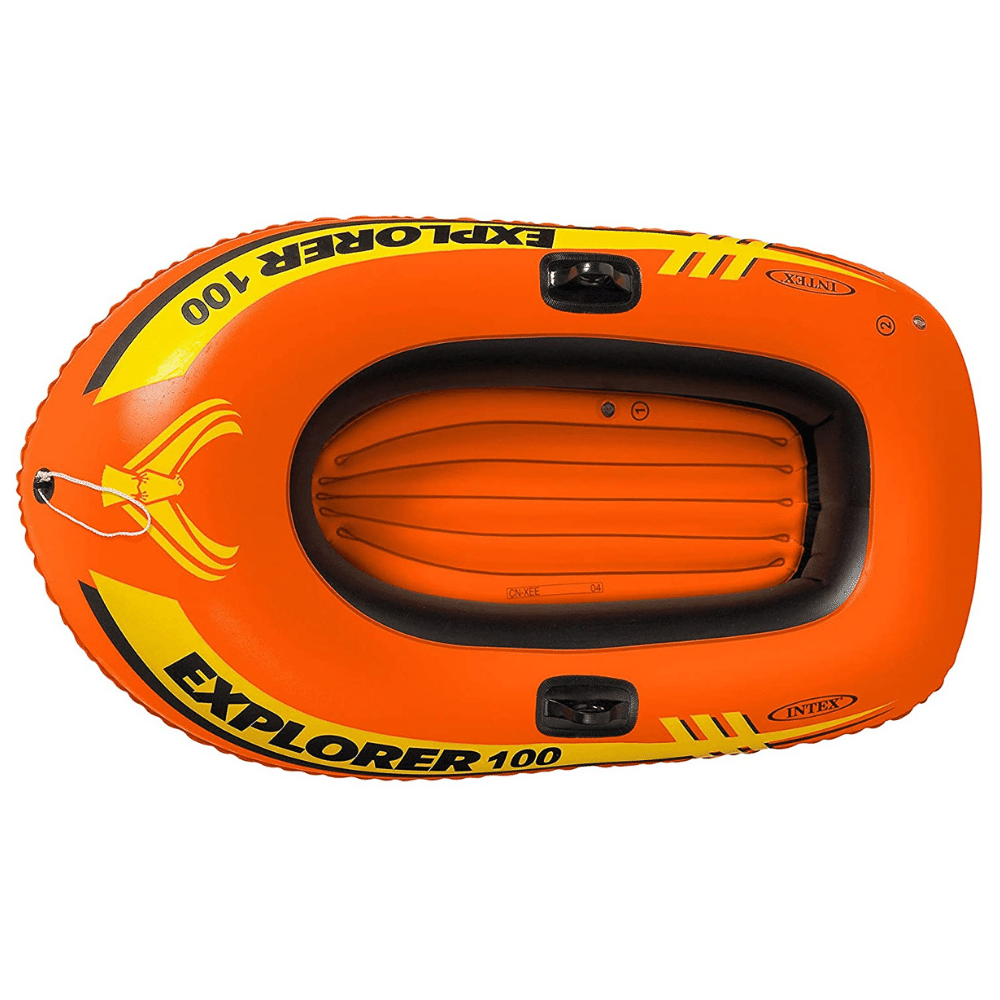 BOTE INFLABLE INTEX VINILO EXPLORER 100 CAPACIDAD 55 KG - 2