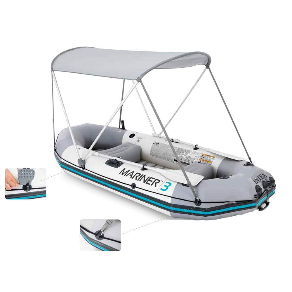 TOLDO PARA BOTE INTEX BOAT CANOPY 160 X 142 CM - 2