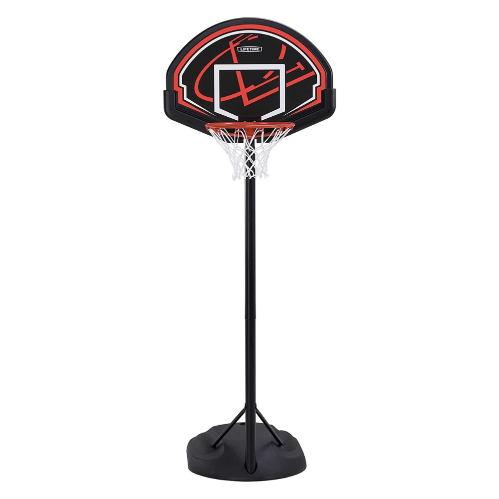 ARO DE BASKETBALL LIFETIME ACERO INOXIDABLE PORTÁTIL TABLERO POLIETILENO 81 X 58 CM 32¿ YOUTH - 1
