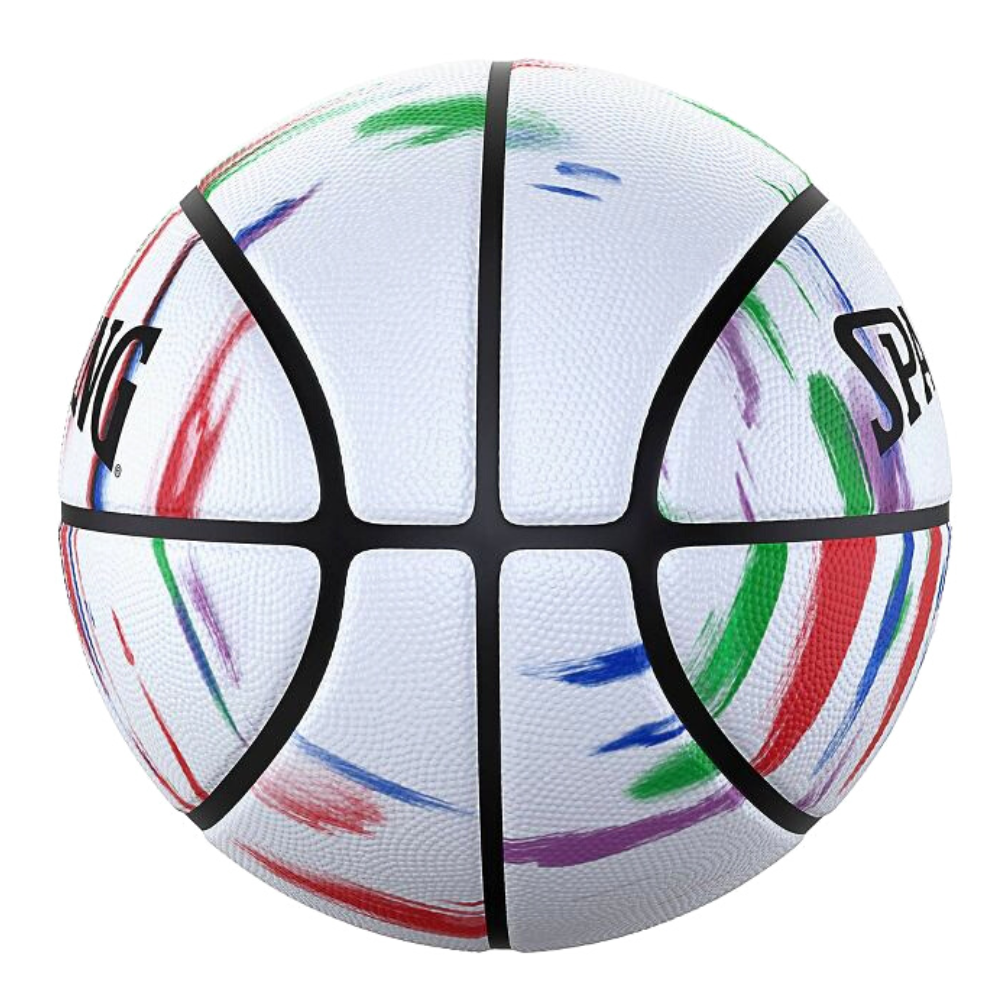 BALÓN BASKETBALL SPALDING MARBLE SERIES TAMAÑO 7 RAINBOW - 3