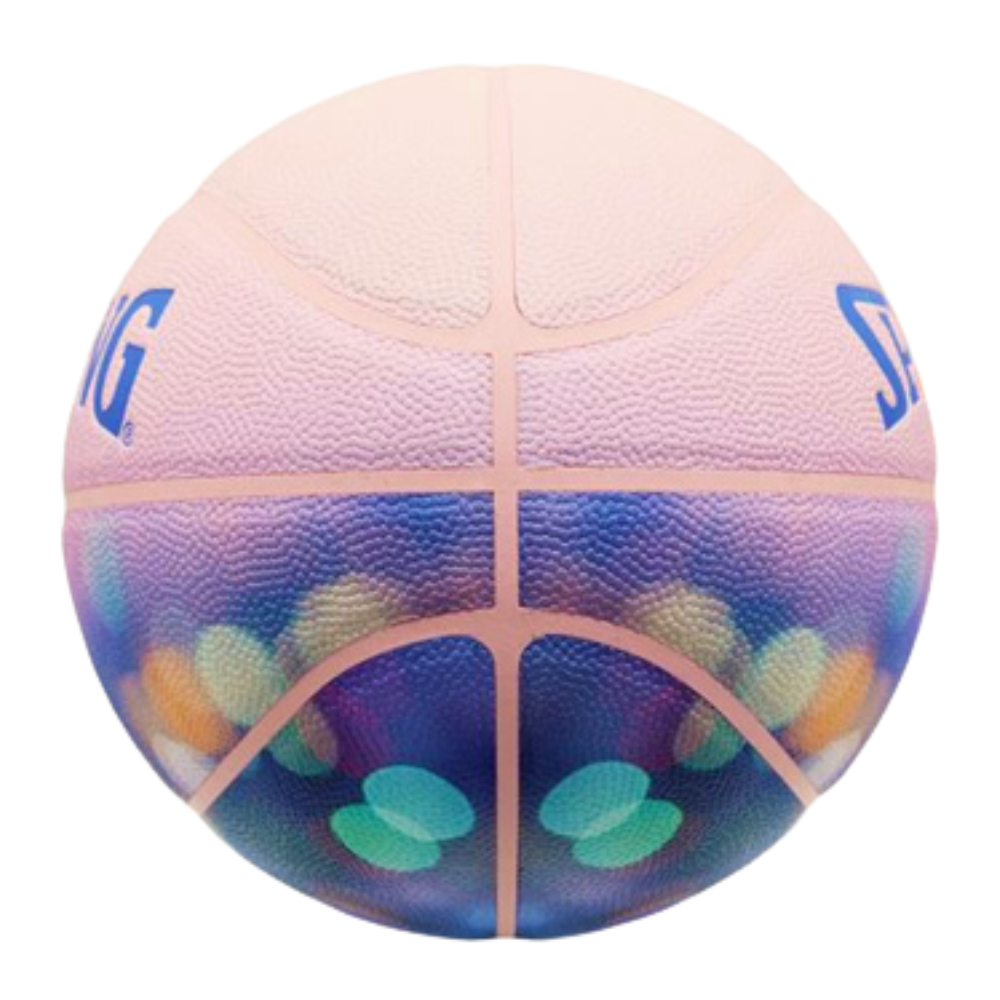 BALÓN BASKETBALL SPALDING TREND NIGHTFALL TAMAÑO 7 ROSADO - 2