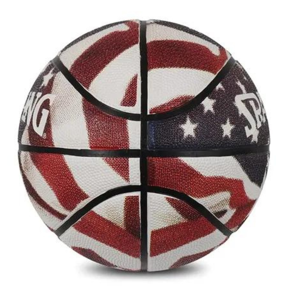BALÓN BASKETBALL SPALDING TREND STARS STRIPES TAMAÑO 7 USA - 2