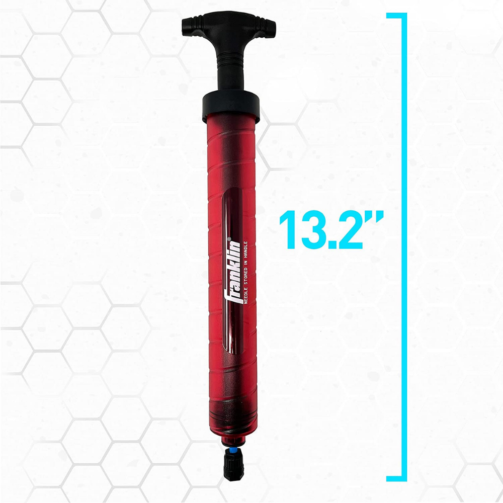 BOMBÍN FRANKLIN SPORTS 34 CM AZUL DUAL ACTION PUMP - 2