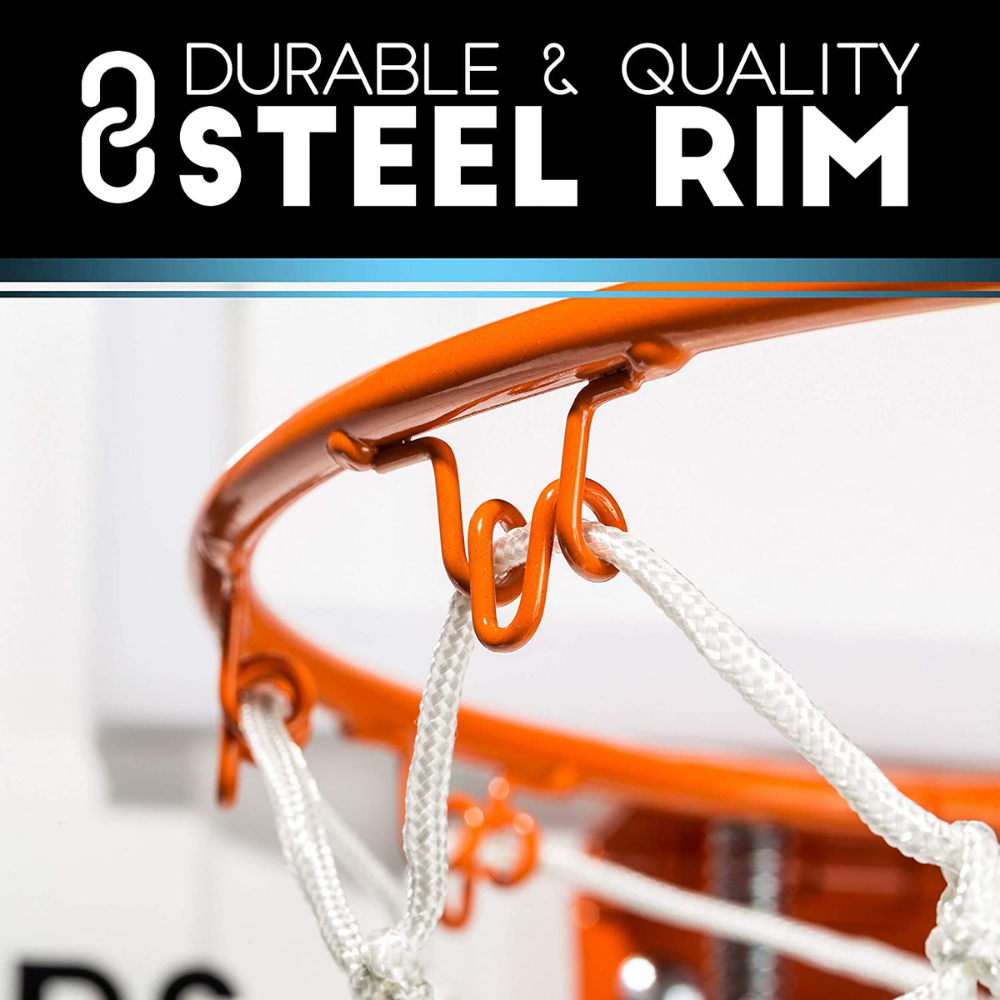 TABLERO DE BASKETBALL FRANKLIN SPORTS DE PUERTA 46 X 30 CM PRO HOOPS - 2