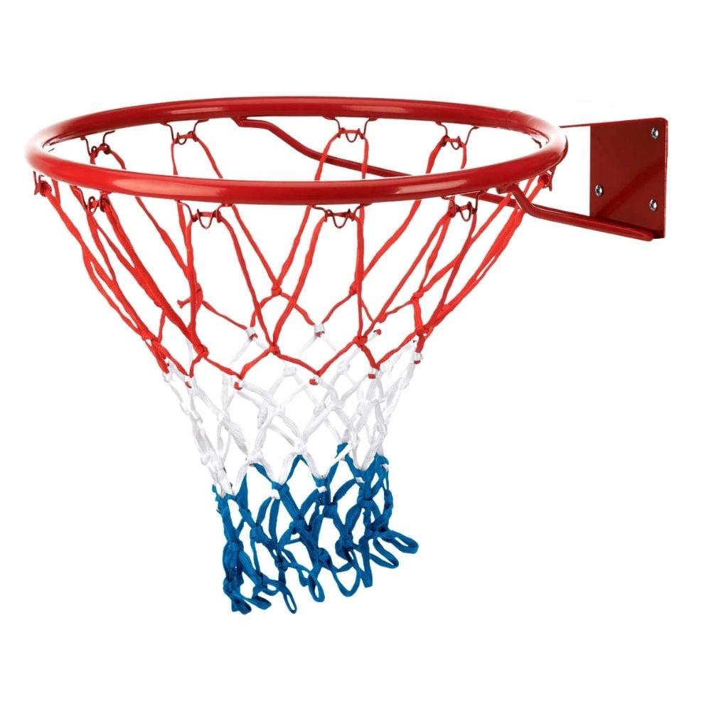 ARO DE BASKETBALL BAMO ACERO TAMAÑO OFICIAL 45 CM 16 MM ROJO - 2