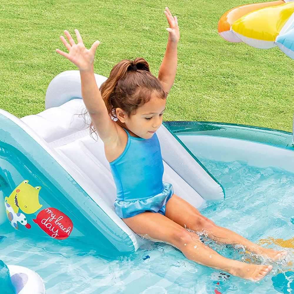 CENTRO DE ACTIVIDAD INFLABLE INTEX COCODRILO GATOR - 3