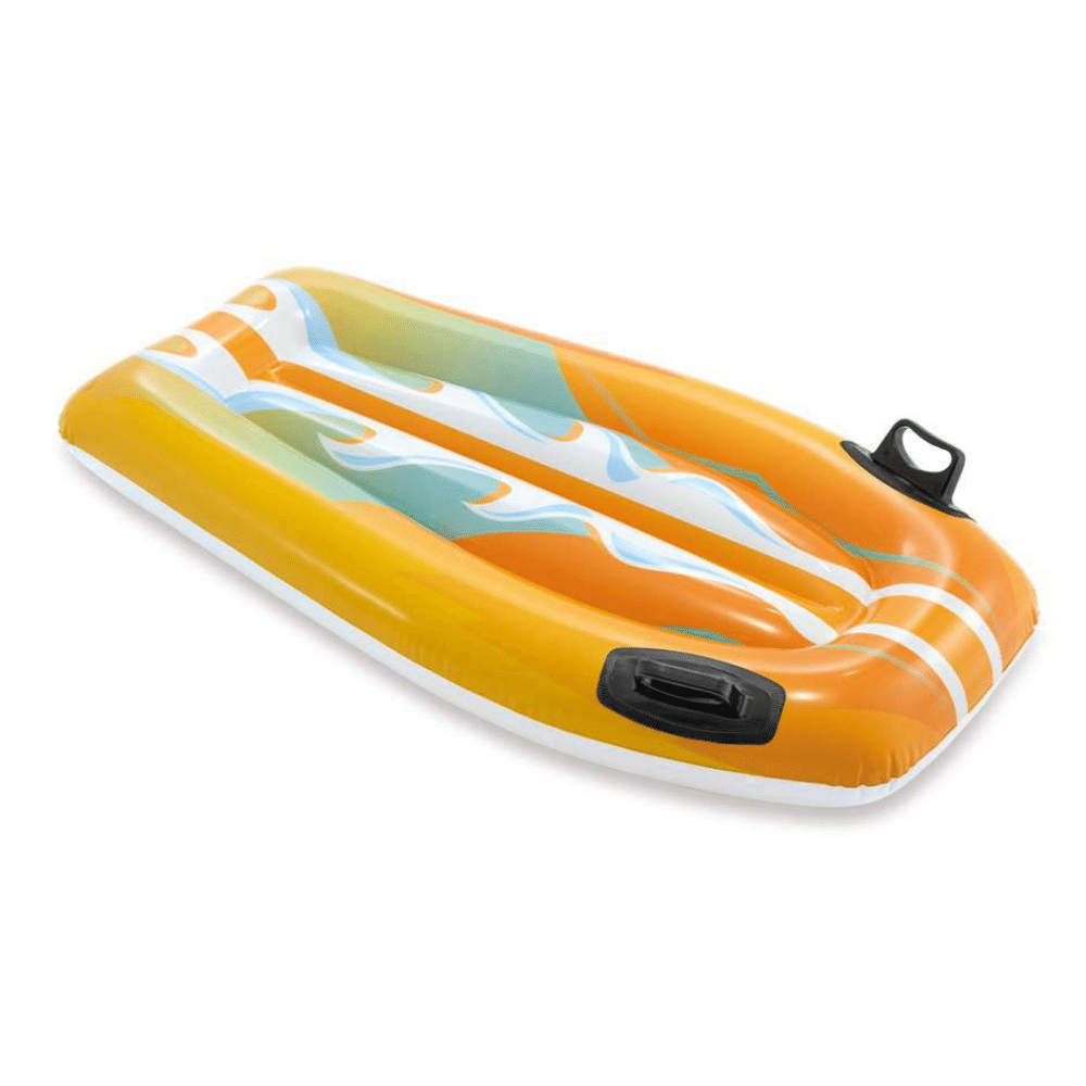 FLOTADOR INFLABLE INTEX MAT TABLA BODY 112X62 CM JOY RIDERS NARANJA - 1