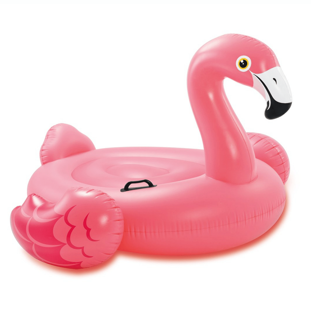 FLOTADOR INFLABLE DISEÑO INTEX FLAMENGO 147X140X94 CM PINK FLAMINGO - 1