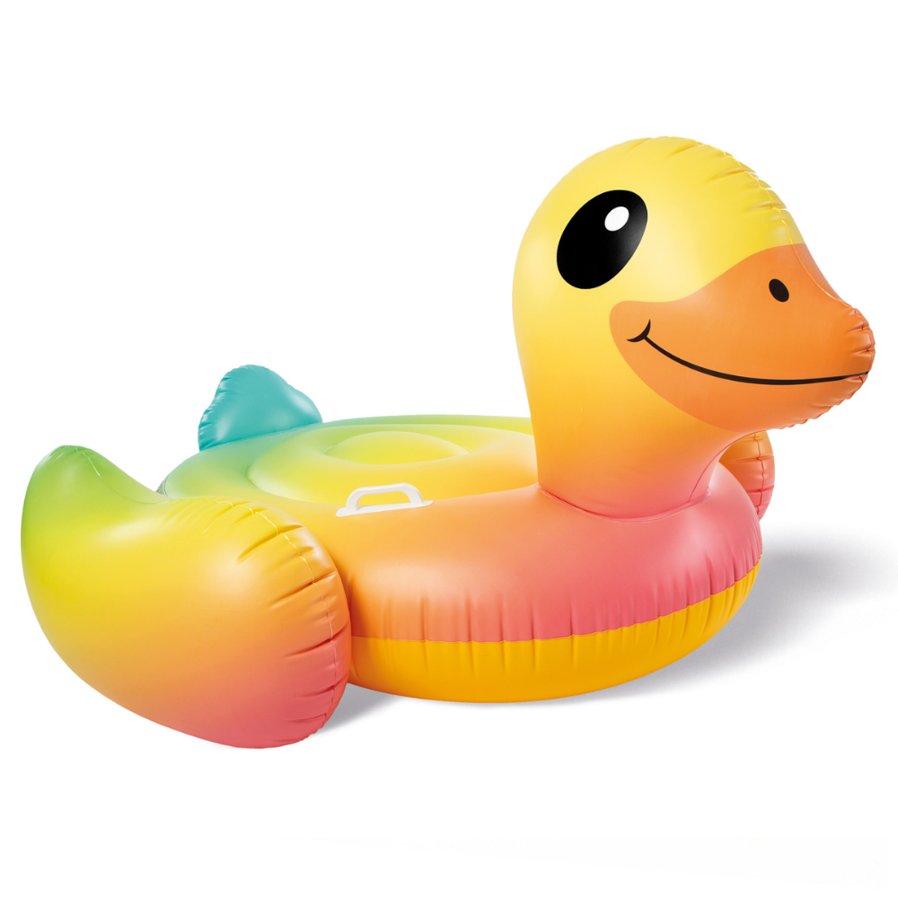 FLOTADOR INFLABLE DISEÑO INTEX PATITO 147X147X81 CM BABY DUCK - 1