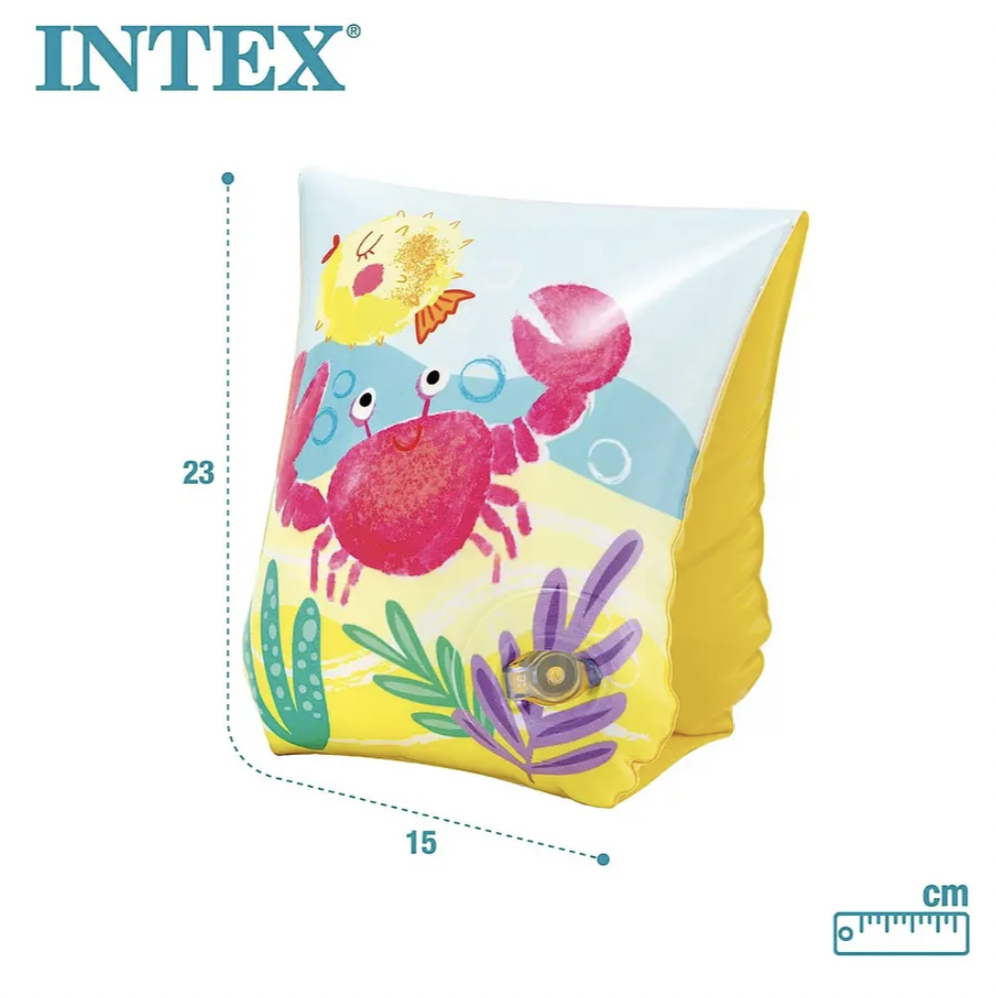 ALITAS INFLABLES INTEX NIÑO PEZ CAPACIDAD 30 KG TROPICAL BUDDIES - 2