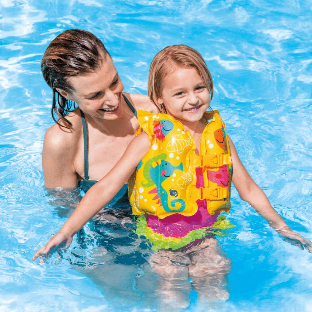 FLOTADOR INFLABLE INTEX BEBÉ CHALECO TROPICAL CAPACIDAD 23 KG TROPICAL BUDDIES - 4