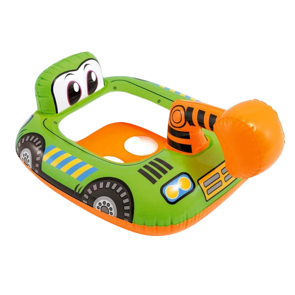 FLOTADOR INFLABLE INTEX BEBÉ EXCAVADORA CAPACIDAD 15 KG KIDDIE FLOAT - 1