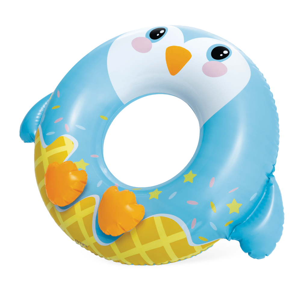FLOTADOR INFLABLE INTEX REDONDO PEREZOSO 76 CM CUTE ANIMAL - 3