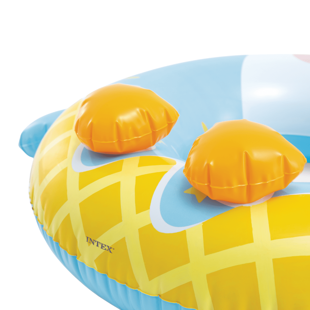 FLOTADOR INFLABLE INTEX REDONDO PEREZOSO 76 CM CUTE ANIMAL - 4