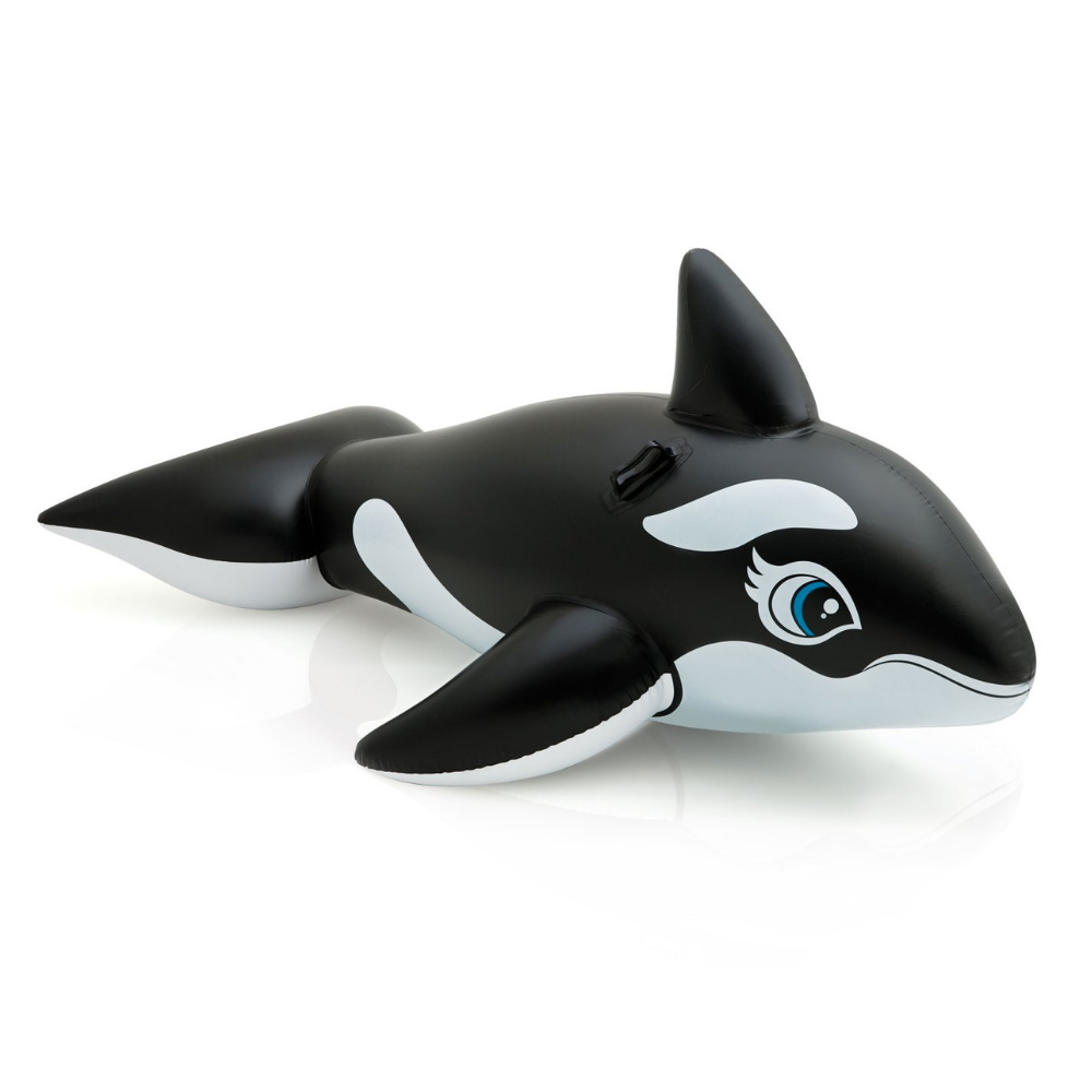 FLOTADOR INFLABLE DISEÑO INTEX ORCA 193X119 CM WHALE - 1