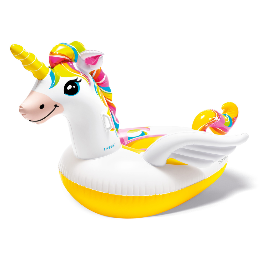FLOTADOR INFLABLE INTEX DISEÑO UNICORNIO ENCANTADO 198X140X97 CM ENCHANTED UNICORN - 2