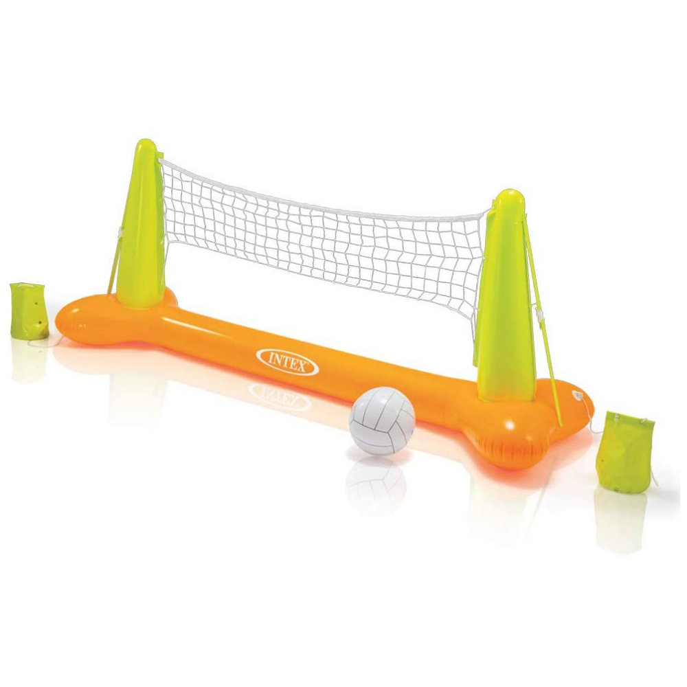 JUEGO PISCINA INFLABLE INTEX MALLA DE POOL VOLLEYBALL + PELOTA INFLABLE - 1