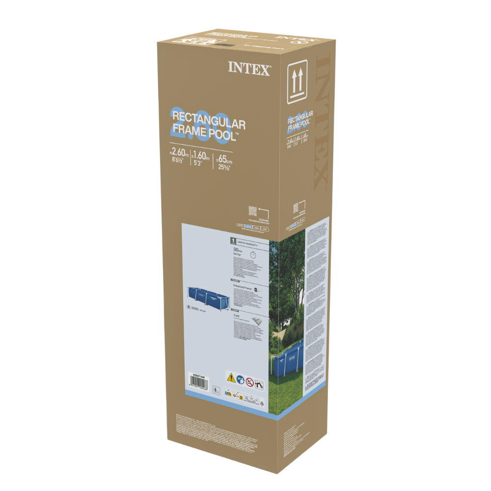 PISCINA ESTRUCTURAL INTEX SMALL FRAME 260X160X65 CM - 7