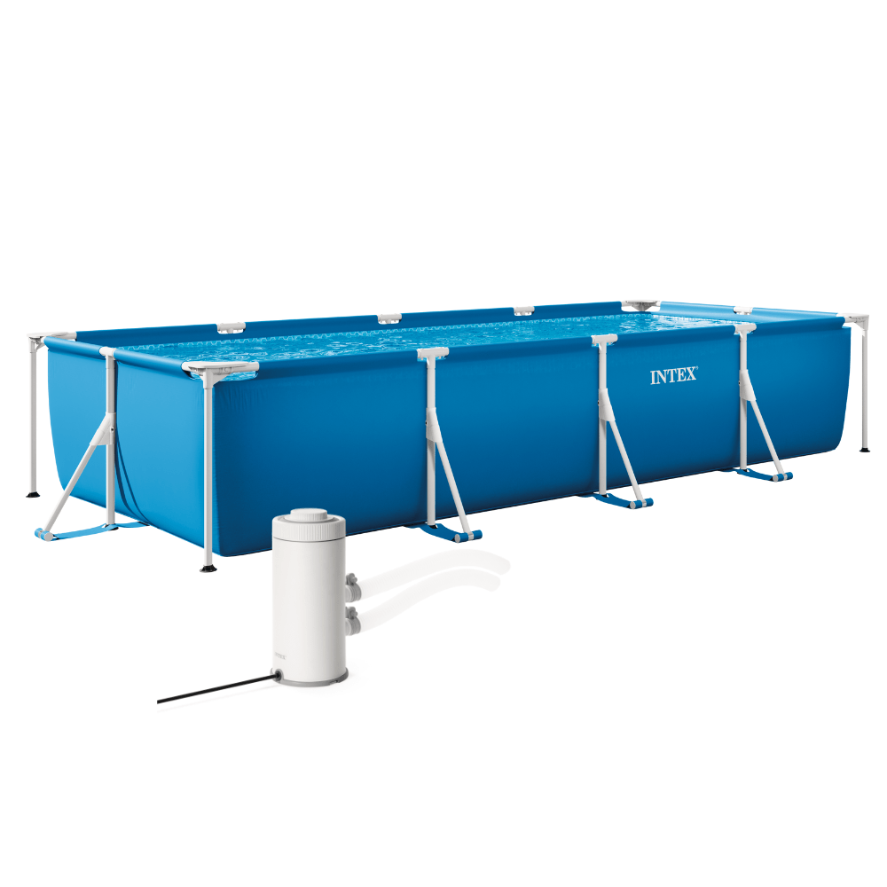 PISCINA ESTRUCTURAL INTEX SMALL FRAME SET 450X220X84 CM + BOMBA - 4