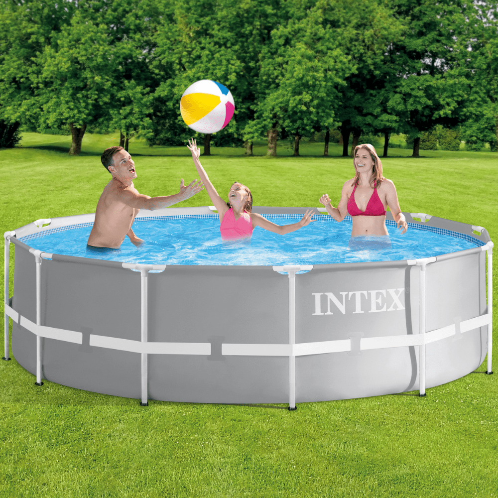 PISCINA ESTRUCTURAL INTEX PRISMA FRAME 366X99 CM + BOMBA - 4