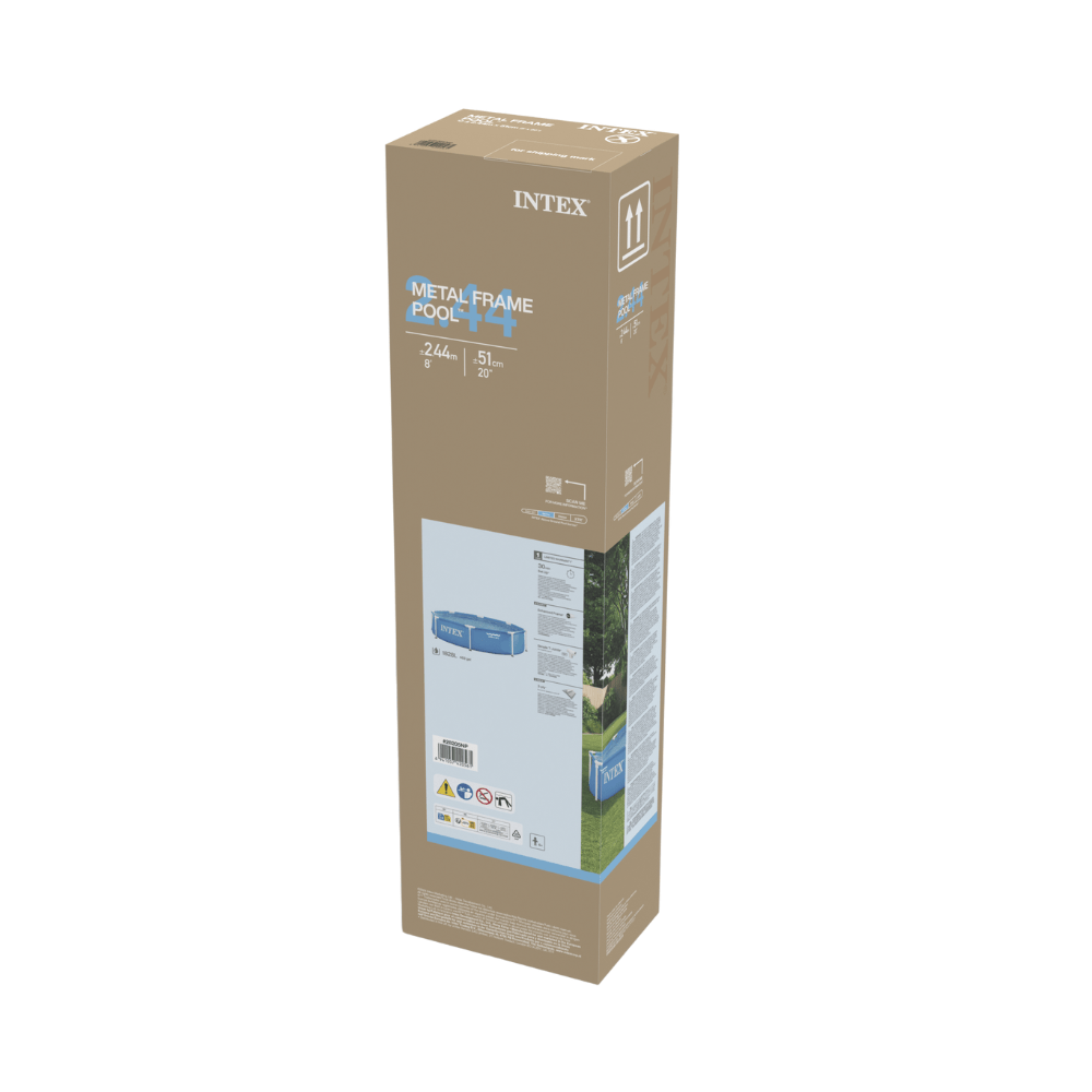 PISCINA ESTRUCTURAL INTEX METAL FRAME 244 X 51 CM - 4