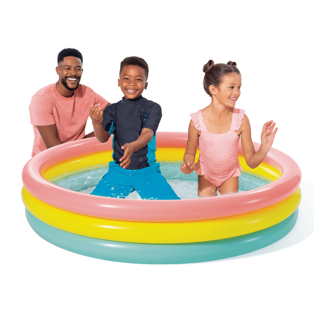 PISCINA INTEX BEBÉ INFLABLE SUNSET GLOW 147X33 CM - 3