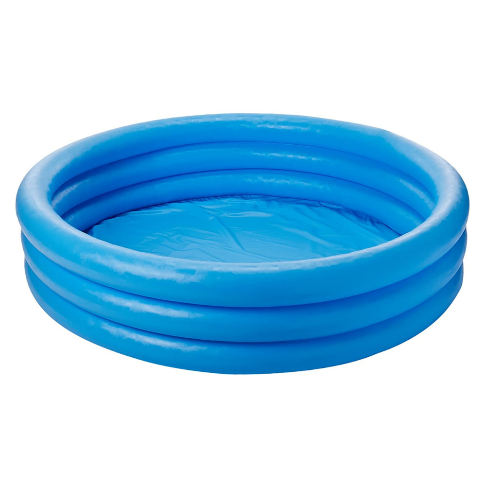 PISCINA INTEX BEBÉ INFLABLE CRYSTAL BLUE 114X25 CM - 1