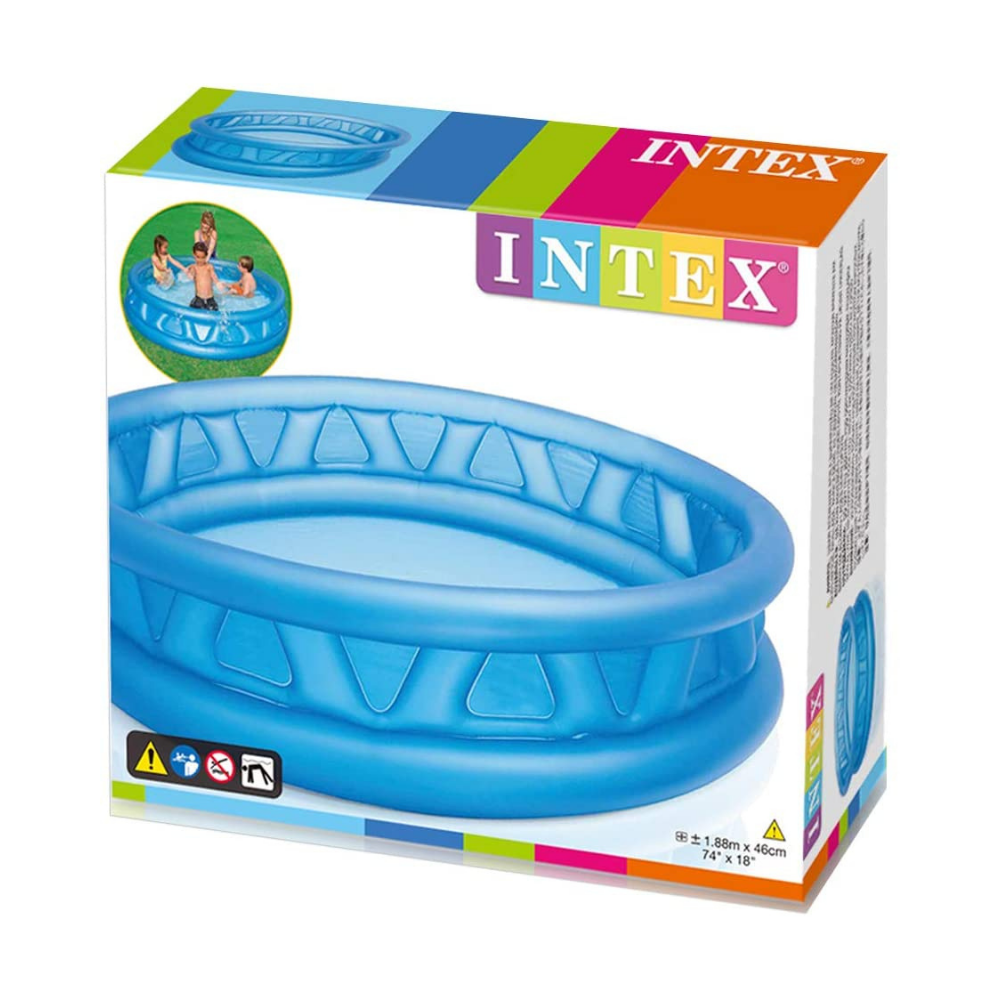 PISCINA INTEX NIÑO INFLABLE SOFT SIDE 188X46 CM - 2