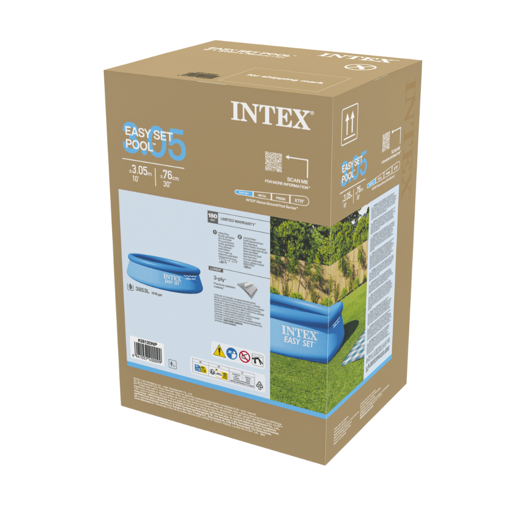 PISCINA INFLABLE INTEX EASY SET 305X76 CM - 6