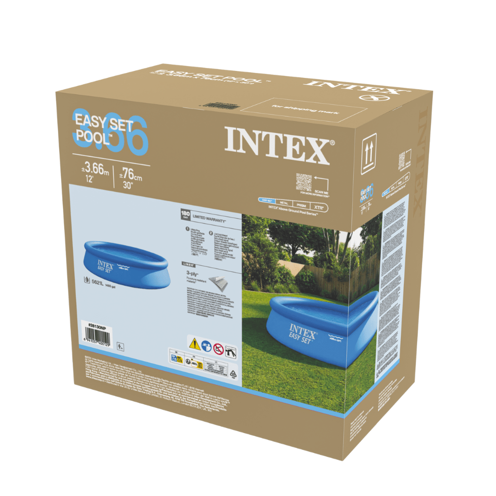 PISCINA INFLABLE INTEX EASY SET 366 X 76 CM - 5