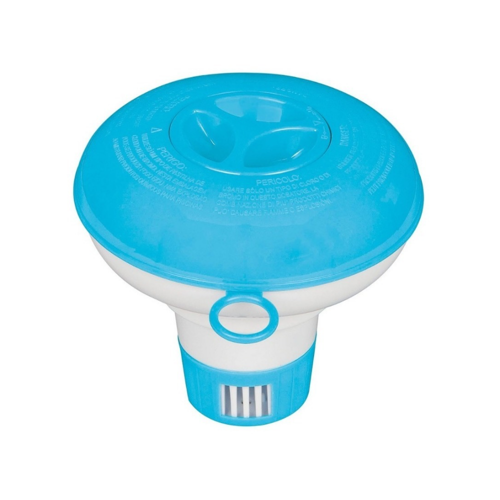 DISPENSADOR INTEX CLORO FLOTANTE PISCINAS CHEMICAL DISPENSER 12.7 CM - 1